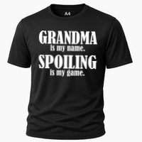 Grandma Is My Name Spoiling Is My Game Performance Shirt