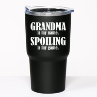 Grandma Is My Name Spoiling Is My Game Tumbler