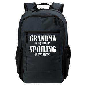 Grandma Is My Name Spoiling Is My Game Daily Commute Backpack