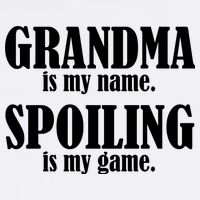 Grandma Is My Name Spoiling Is My Game Garment-Dyed Sweatshirt