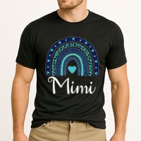 Grandma MiMi Blue Leopard Rainbow Cooling Performance Crew T-Shirt
