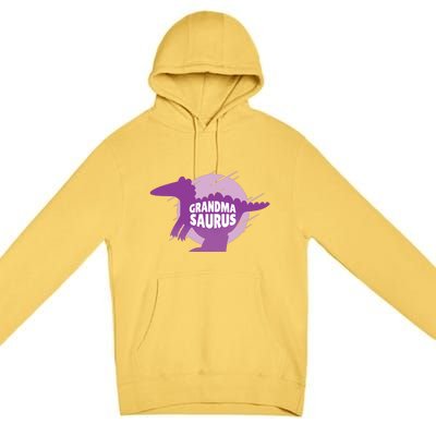 Grandma Saurus Premium Pullover Hoodie