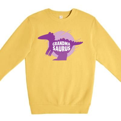 Grandma Saurus Premium Crewneck Sweatshirt