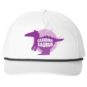 Grandma Saurus Snapback Five-Panel Rope Hat