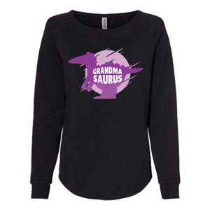 Grandma Saurus Womens California Wash Sweatshirt