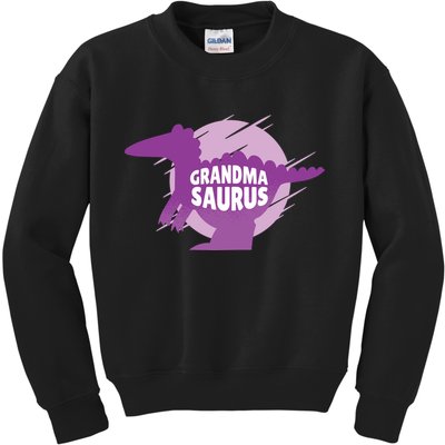 Grandma Saurus Kids Sweatshirt