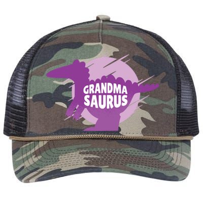 Grandma Saurus Retro Rope Trucker Hat Cap