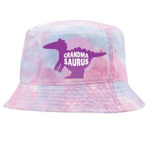 Grandma Saurus Tie-Dyed Bucket Hat