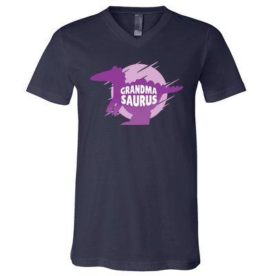 Grandma Saurus V-Neck T-Shirt