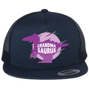 Grandma Saurus Flat Bill Trucker Hat