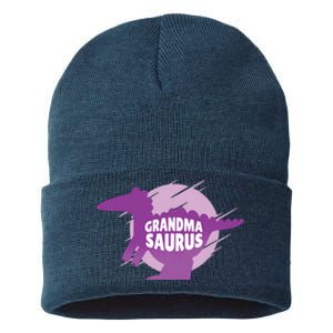 Grandma Saurus Sustainable Knit Beanie