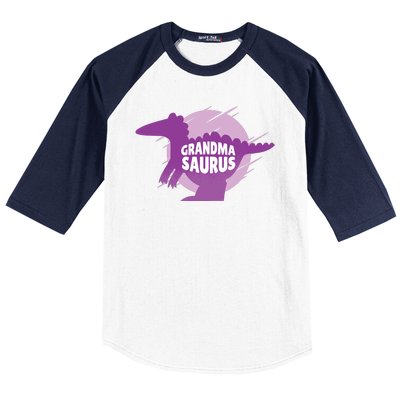 Grandma Saurus Baseball Sleeve Shirt