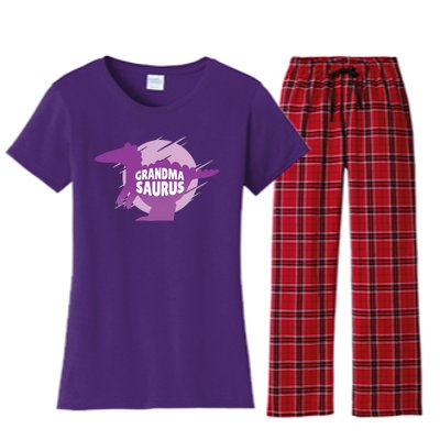 Grandma Saurus Women's Flannel Pajama Set