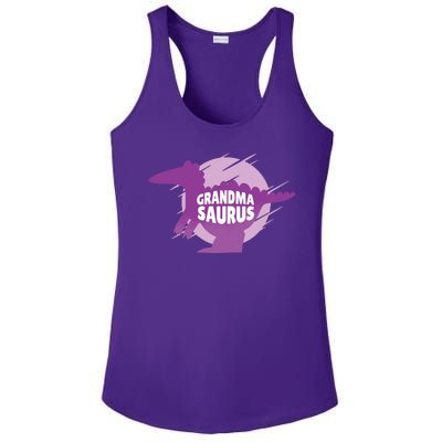 Grandma Saurus Ladies PosiCharge Competitor Racerback Tank