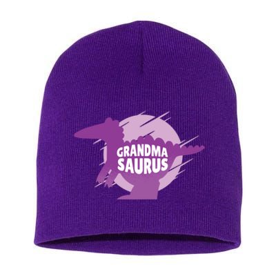 Grandma Saurus Short Acrylic Beanie