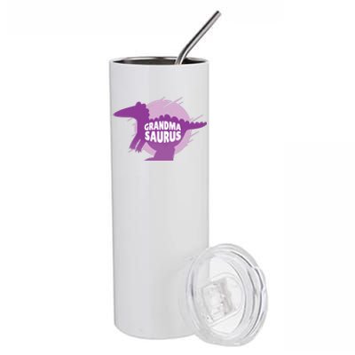 Grandma Saurus Stainless Steel Tumbler