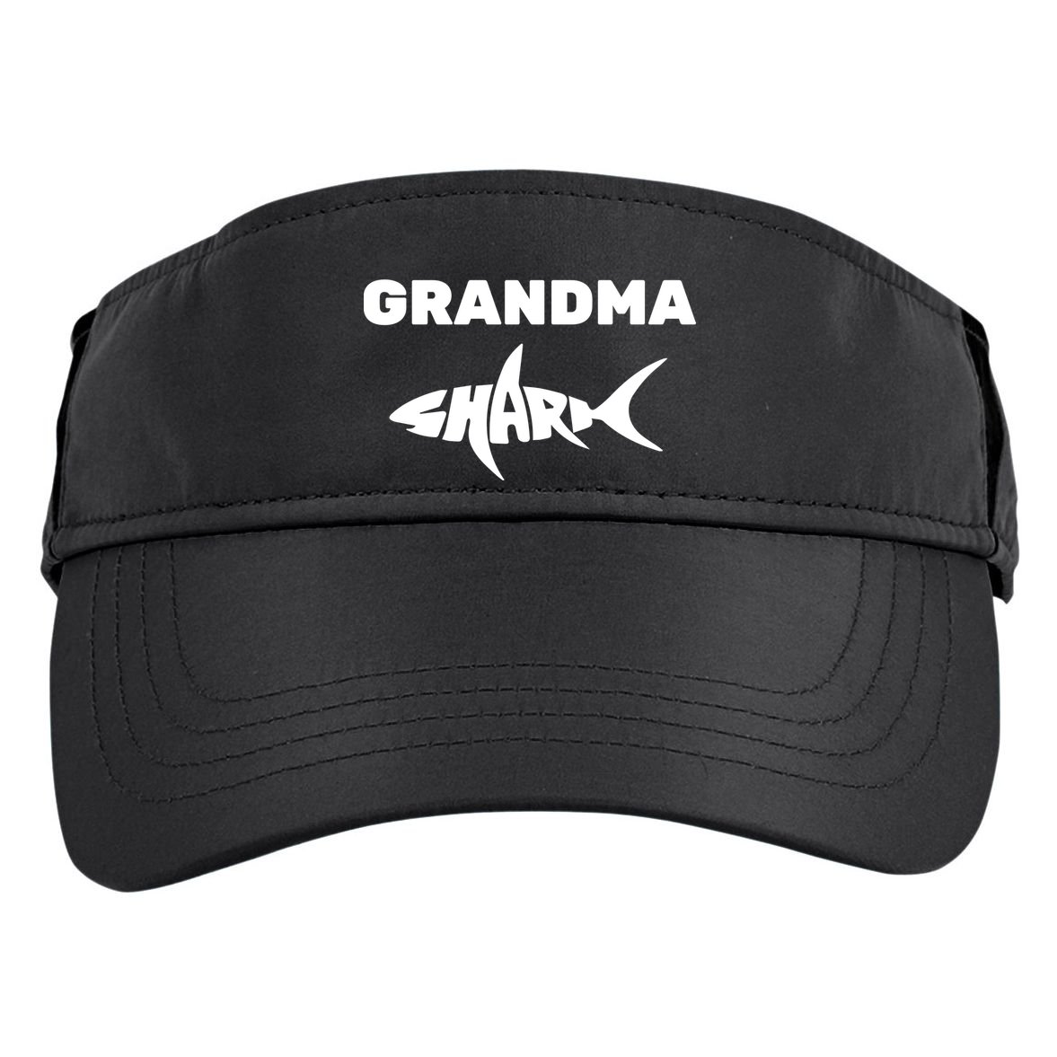 Grandma Shark Adult Drive Performance Visor