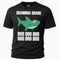Grandma Shark Doo Cooling Performance Crew T-Shirt