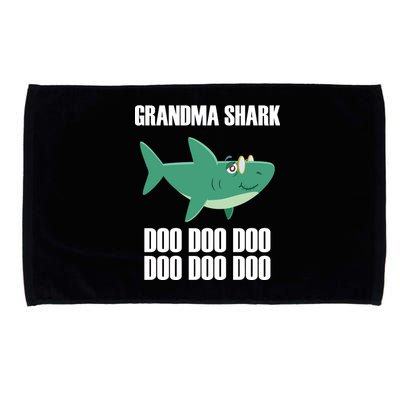 Grandma Shark Doo Microfiber Hand Towel