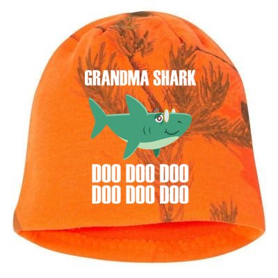 Grandma Shark Doo Kati - Camo Knit Beanie