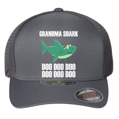 Grandma Shark Doo Flexfit Unipanel Trucker Cap