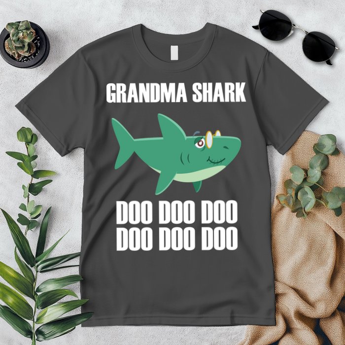 Grandma Shark Doo Premium T-Shirt