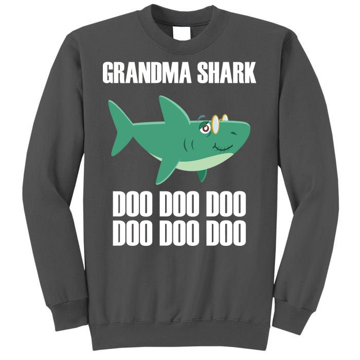 Grandma Shark Doo Tall Sweatshirt