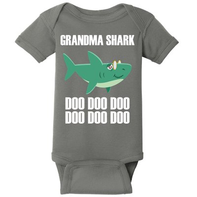 Grandma Shark Doo Baby Bodysuit