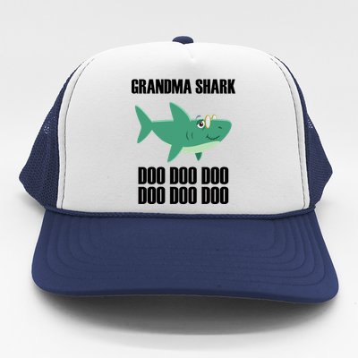 Grandma Shark Doo Trucker Hat