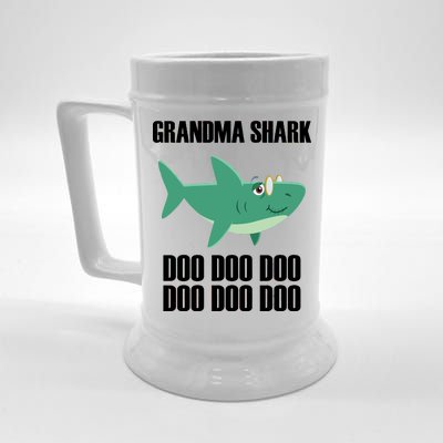 Grandma Shark Doo Beer Stein