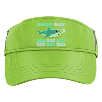 Grandma Shark Doo Doo Doo Adult Drive Performance Visor