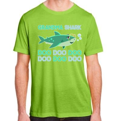 Grandma Shark Doo Doo Doo Adult ChromaSoft Performance T-Shirt