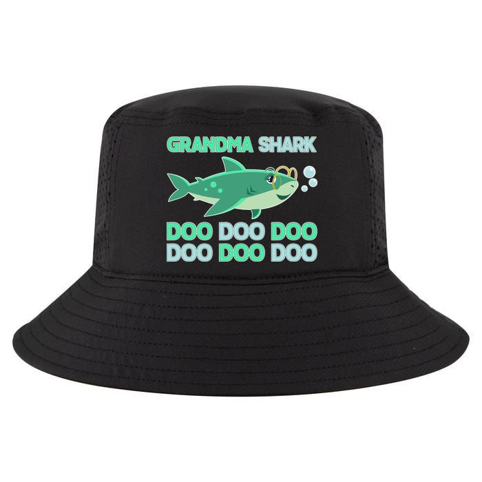 Grandma Shark Doo Doo Doo Cool Comfort Performance Bucket Hat