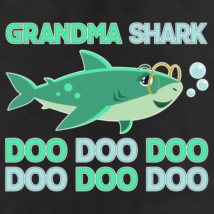 Grandma Shark Doo Doo Doo Cool Comfort Performance Bucket Hat