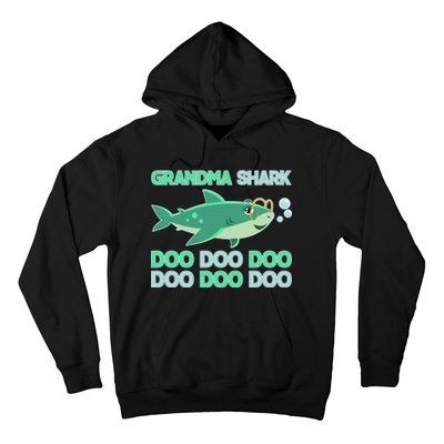 Grandma Shark Doo Doo Doo Hoodie