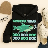 Grandma Shark Doo Doo Doo Hoodie