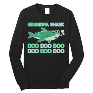 Grandma Shark Doo Doo Doo Long Sleeve Shirt