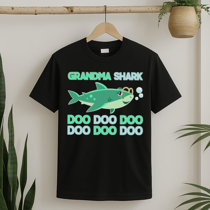Grandma Shark Doo Doo Doo T-Shirt