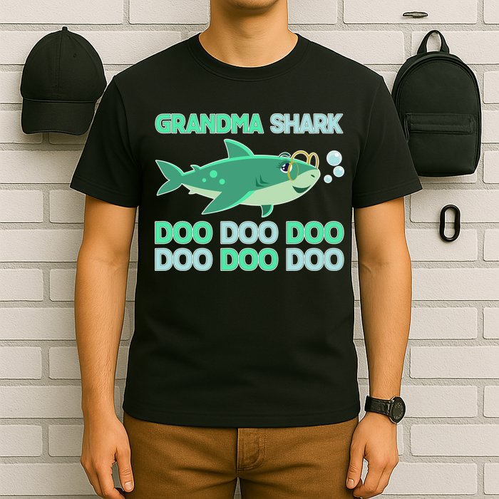 Grandma Shark Doo Doo Doo T-Shirt
