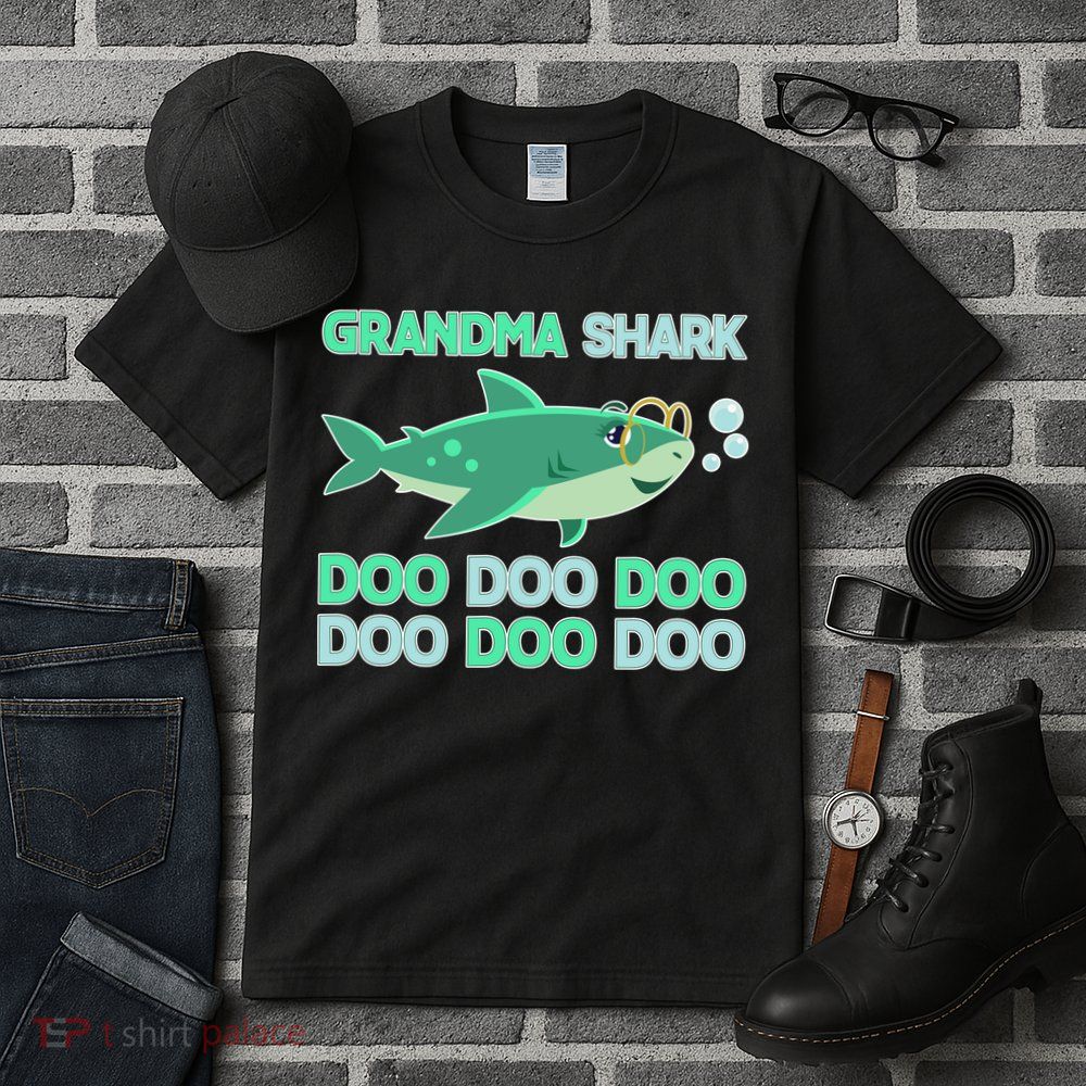 Grandma Shark Doo Doo Doo Tall T-Shirt