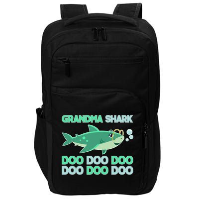 Grandma Shark Doo Doo Doo Impact Tech Backpack