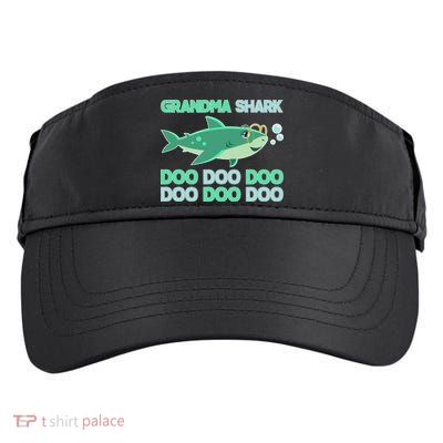 Grandma Shark Doo Doo Doo Adult Drive Performance Visor