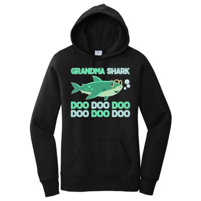 Grandma Shark Doo Doo Doo Women's Pullover Hoodie