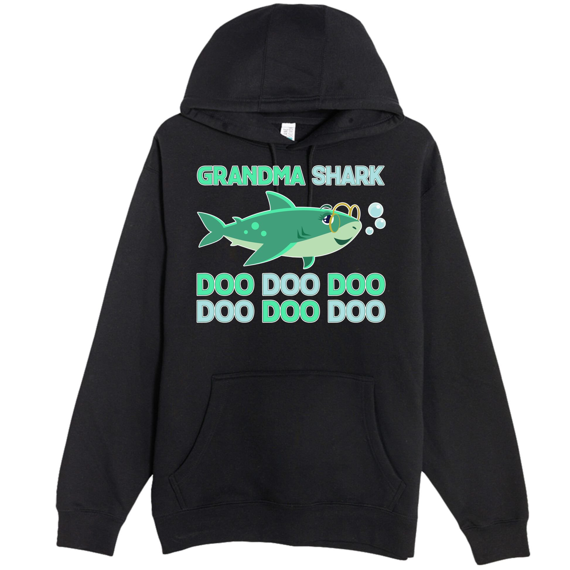 Grandma Shark Doo Doo Doo Premium Pullover Hoodie