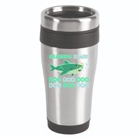 Grandma Shark Doo Doo Doo 16oz Travel Tumbler