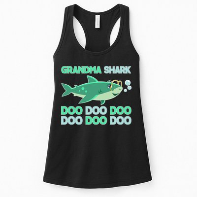 Grandma Shark Doo Doo Doo Womens Tank Top