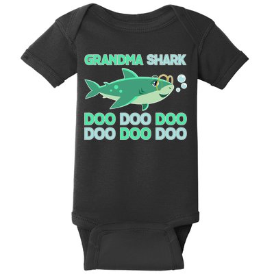 Grandma Shark Doo Doo Doo Baby Bodysuit