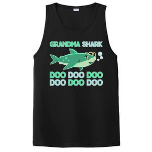 Grandma Shark Doo Doo Doo PosiCharge Competitor Tank