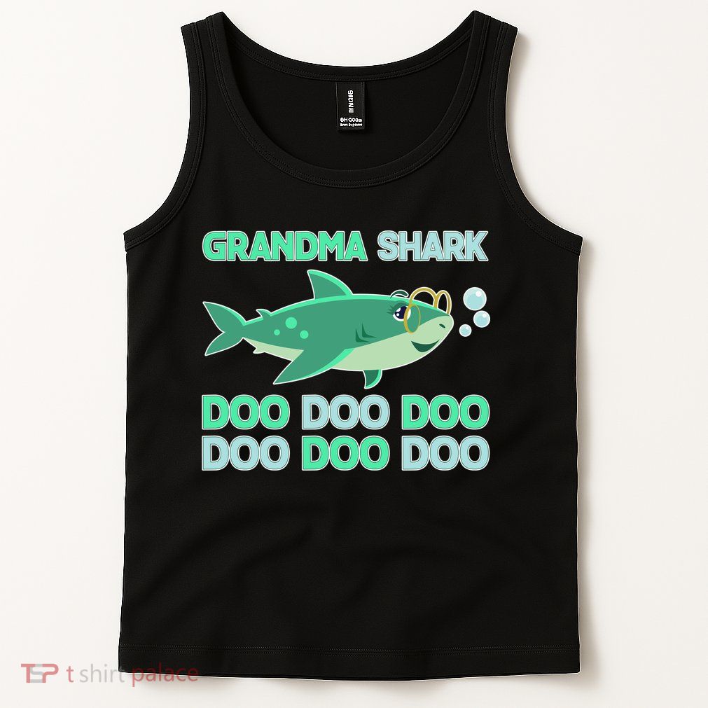 Grandma Shark Doo Doo Doo Tank Top