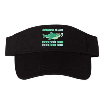 Grandma Shark Doo Doo Doo Valucap Bio-Washed Visor